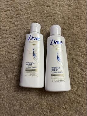 a145 2 Dove Intensive Repair Conditioner 3 Oz Each Travel Size new